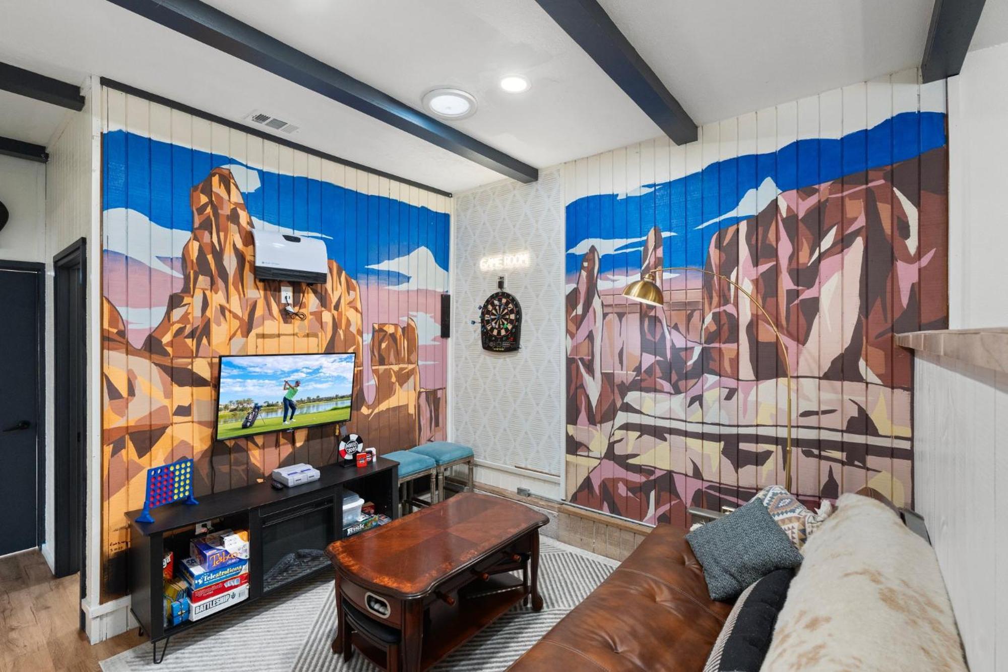 Walk To Gc Train Depot And Route 66, King Beds, Game Room, Bbq, Firepit Williams Esterno foto